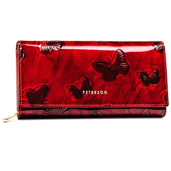 Peterson Női Bőr Pénztárca   PTN   42106-BF-0469   Red