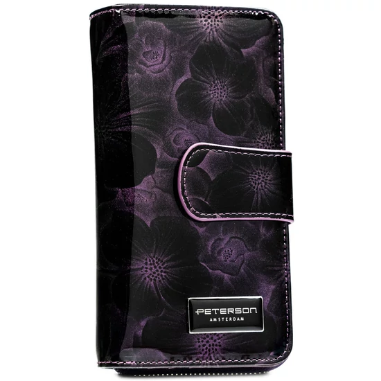 Peterson Női Bőr Pénztárca Ptn Ps116-Fds-1602 Purple - Lila