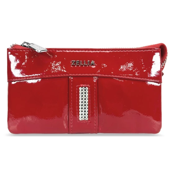 Zellia Női Pénztárca Hz-127 K892 - 2166 -Aurora Red - Piros Lakk