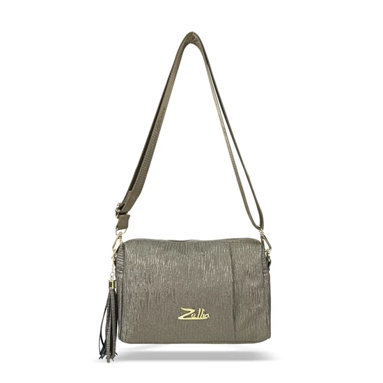 Zellia Női Oldaltáska Zlb210 Bronz  - Broove -