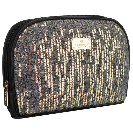 Peterson Kozmetikai Táska PTN KOS-DA-20-3606 Black - FEKETE