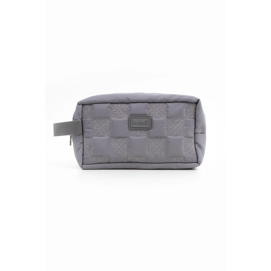 Budmil textil neszeszer - szürke
