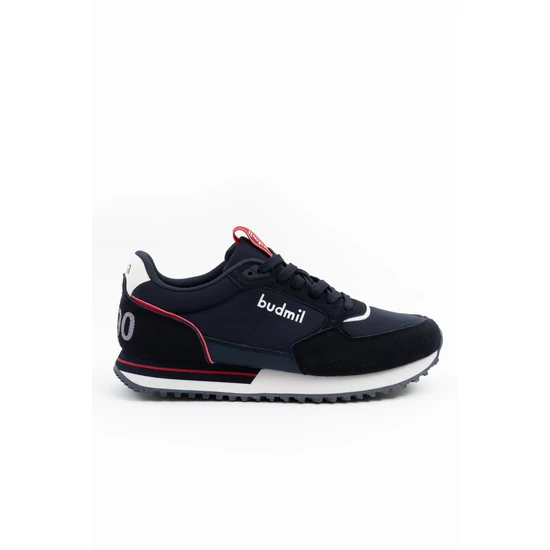 Budmil férfi kényelmes utcai sneaker cipő - sötétkék