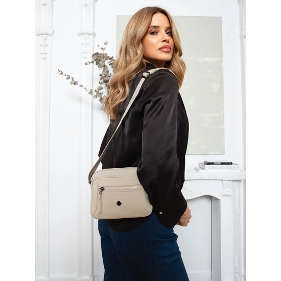 Peterson Női Oldaltáska Ptn Csm-03-7529 Beige