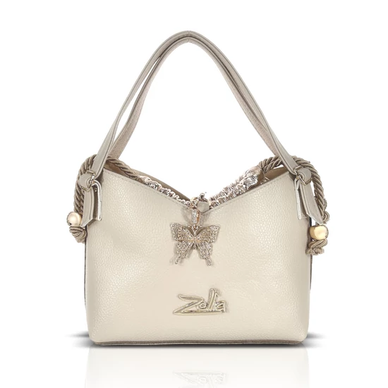 Zellia Női Oldaltáska 26048 Beige