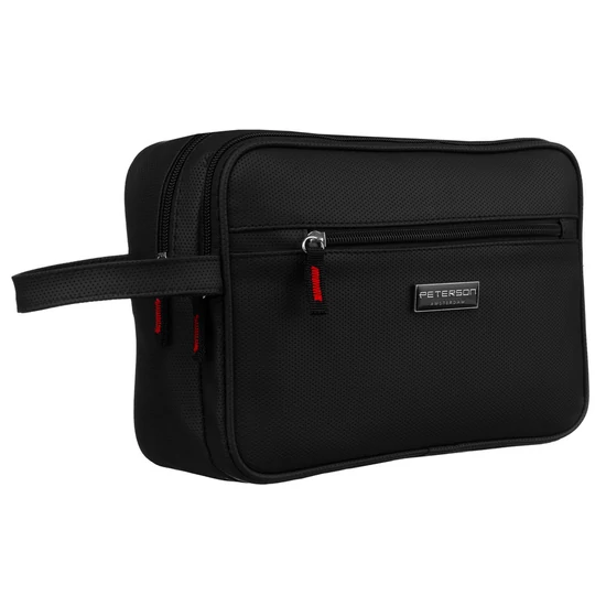 Peterson Férfi Kozmetikai Táska Ptn Kos-Me-6-6844 Black - Fekete