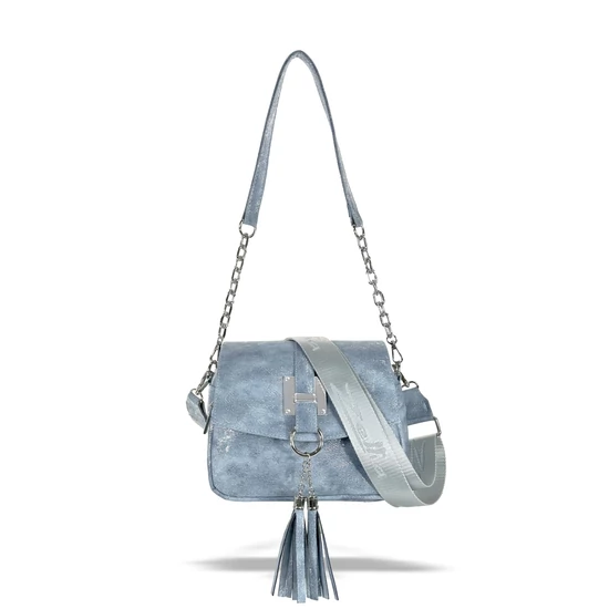 Zellia Női Oldaltáska 25203 Jeans Blue