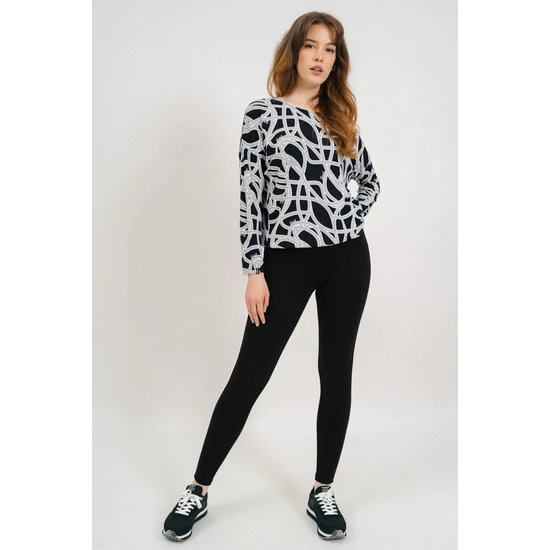 Budmil női rugalmas leggings - fekete