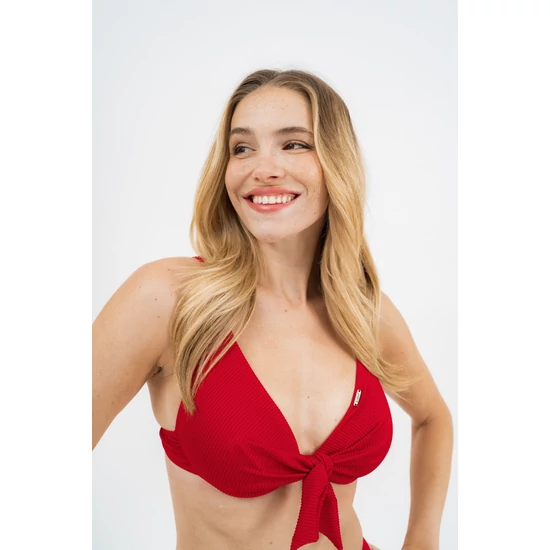 Budmil női bikini felső - piros