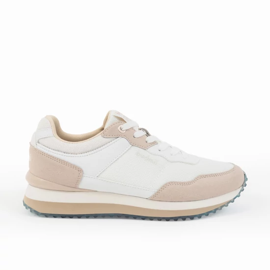 Budmil női utcai cipő sneaker - bézs