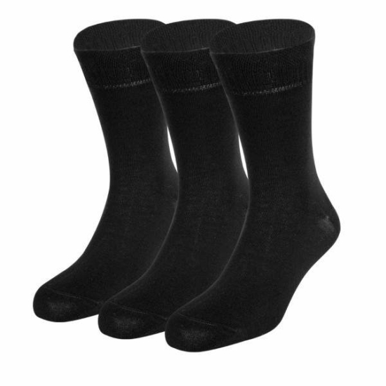 Dressa Gyógyzokni pamut gumi nélküli zokni -fekete- 3 pár