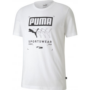Kép 1/3 - Puma férfi póló Box PUMA Tee-fehér