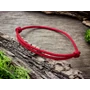 Kép 5/7 - Kabbala védelmező vörös paracord karkötő