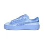 Kép 3/6 - PUMA női sportcipő, kellemes lavendor lustre gold színben, PLATFORM KISS VELVET 36702104 modell,