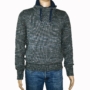 Kép 1/2 - TOM TAILOR férfi vastag kötött pulóver, khaki márványos színvilággal, 3023222.00.10 modell