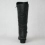 Kép 5/8 - CITYLINE női magassarkú csizma, kellemes fekete színben, 1030945 modell