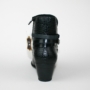 Kép 4/5 - VENTURINI női bőr magassarkú bokacsizma, fekete színben, 1032970 modell