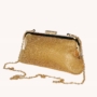 Kép 2/2 - CARPISA női elegáns csillogó táska arany színben BC464801S17 modell