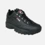 Kép 1/6 - FILA DISRUPTOR LOW férfi sportcipő sneaker, fekete színben, 1010262.12V modell