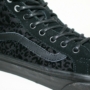 Kép 5/6 - VANS SK8-HI SLIM CHEETAH női magasszárú sportos cipő sneaker, fekete színben, VN-0 QG39TT modell