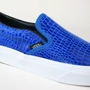 Kép 5/7 - VANS CLASSIC SLIP ONE SNAKE LEATHER gyerek slip-one, cipő, kék színben, VN-0 18DH0C modell