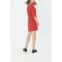 Kép 3/4 - VILA CLOTHES női ruha, kellemes kechup színvilággal, 14033863 modell