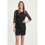 Kép 3/5 - VILA CLOTHES női elegáns ruha, kellemes fekete színvilággal, 14052293 modell