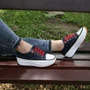 Kép 3/9 - BELLA női platform sneaker- farmerkék