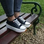 Kép 5/9 - BELLA női platform sneaker- farmerkék