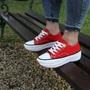 Kép 6/9 - BELLA női platform sneaker-piros 
