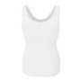 Kép 2/2 - Dressa Active terepmintás feliratos női pamut trikó - fehér