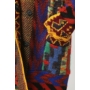 Kép 4/4 - DESIGUAL női kötött hosszított fazonú kardigán, többszínű színben, JERS_CIELO modell
