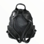 Kép 2/9 - SILVIAROSA női szegecselt hátitáska, hátizsák -fekete SR6631