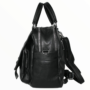 Kép 7/10 - SILVIAROSA női hátizsák, hátitáska és kézitáska-fekete SR6898