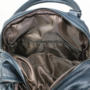 Kép 10/10 - SILVIAROSA női hátizsák, hátitáska és kézitáska-fekete SR6898
