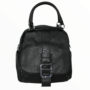 Kép 3/10 - SILVIAROSA női hátizsák, hátitáska és kézitáska-fekete SR6898