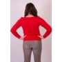 Kép 2/6 - S.OLIVER női piros pulóver (M)