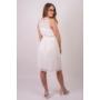 Kép 2/6 - VERO MODA női elegáns ruha, kellemes fehér színvilággal, 10193196 modell