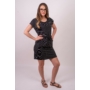 Kép 5/7 - VERO MODA női ruha, kellemes fekete csíkos színvilággal, 10198244 modell