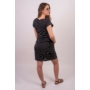 Kép 2/7 - VERO MODA női ruha, kellemes fekete csíkos színvilággal, 10198244 modell