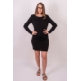 Kép 1/6 - VILA CLOTHES női ruha, fekete színvilággal, 14052226 modell