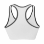Kép 2/3 - Dressa Active seamless varrás nélküli női top sportmelltartó - fehér
