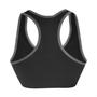 Kép 2/3 - Dressa Active seamless varrás nélküli női top sportmelltartó - fekete
