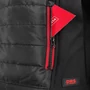 Kép 4/6 - Dressa Softshell steppelt vékony vízálló női dzseki - fekete-piros