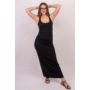 Kép 1/4 - VERO MODA női maxi ruha, kellemes fekete színvilággal, 10108209 modell