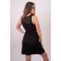 Kép 4/6 - VERO MODA női ruha, kellemes fekete színvilággal, 10221408 modell,
