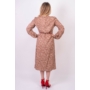 Kép 2/4 - VILA CLOTHES női ruha, kellemes barna színvilággal, 14059667 modell