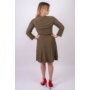 Kép 2/6 - ONLY női ruha, kellemes khaki színvilággal, 15189783 modell