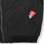 Kép 4/5 - Dressa Basic cipzáros férfi bomber dzseki - fekete