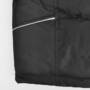 Kép 11/11 - Dressa Parka férfi kapucnis steppelt bélelt hosszú télikabát - fekete